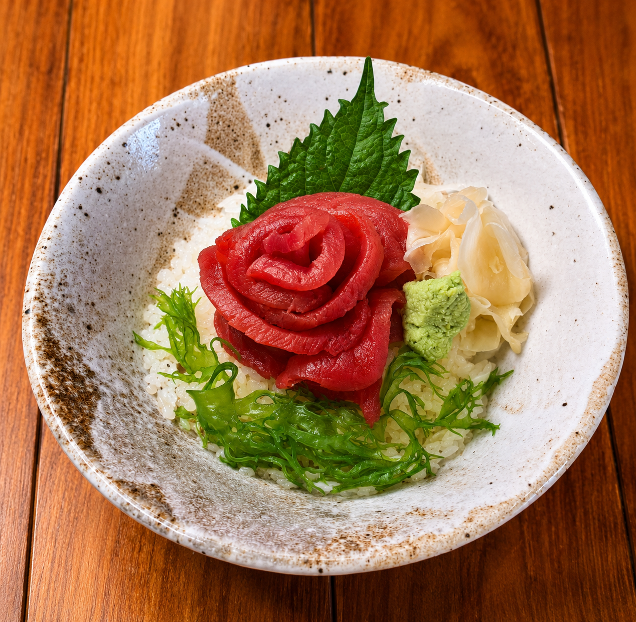 Tuna rice bowl at WANO